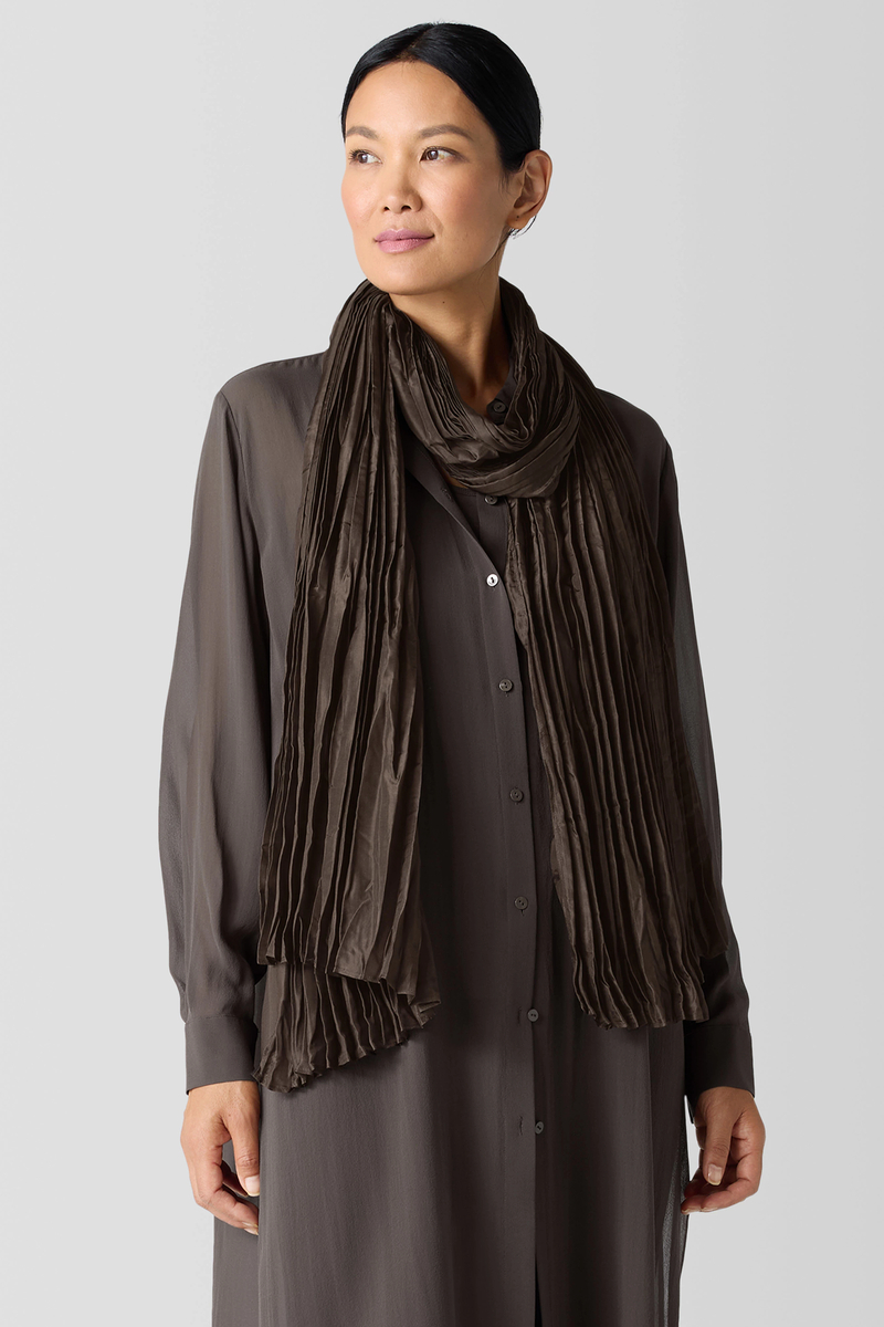 Textured Italian Leather Phone Pouch - Eileen Fisher Outlet