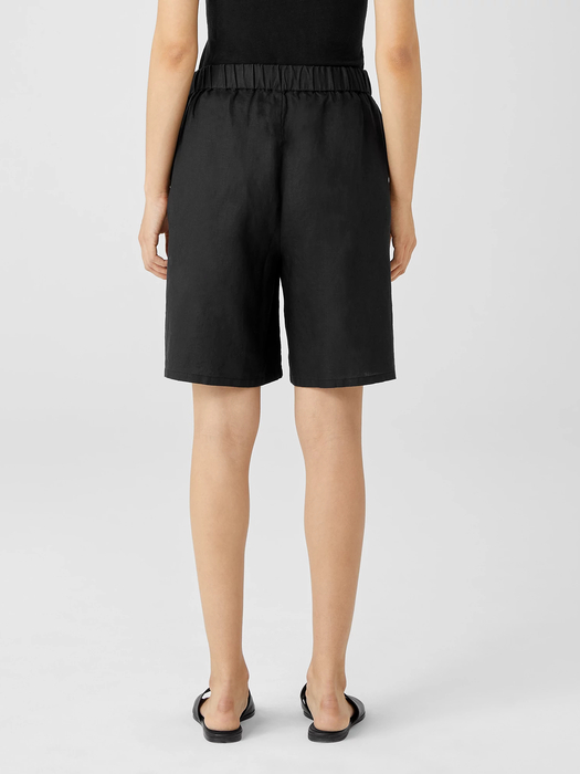 Organic Linen Shorts - Eileen Fisher Outlet