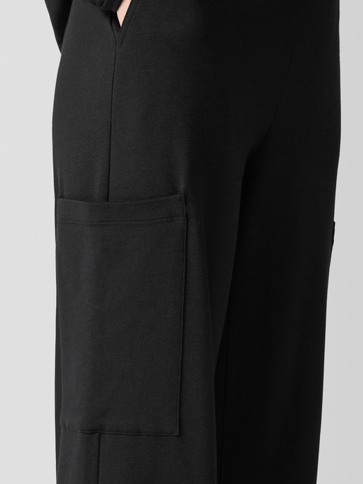 Cozy Brushed Terry Hug Cargo Pant - Eileen Fisher Outlet