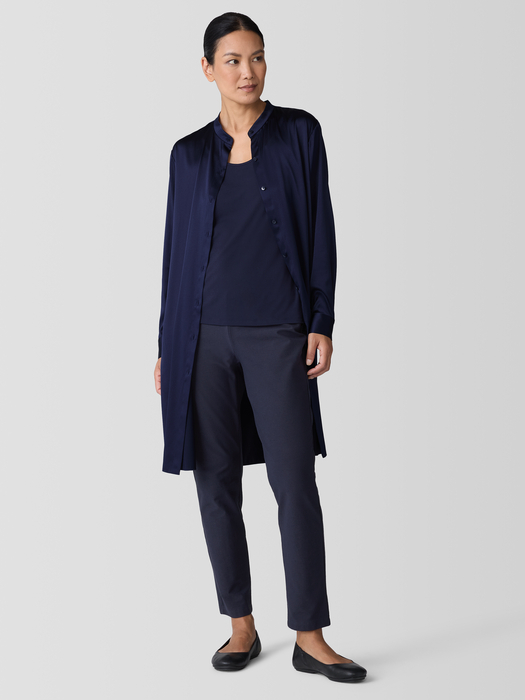 Washable Stretch Crepe Pant - Eileen Fisher Outlet