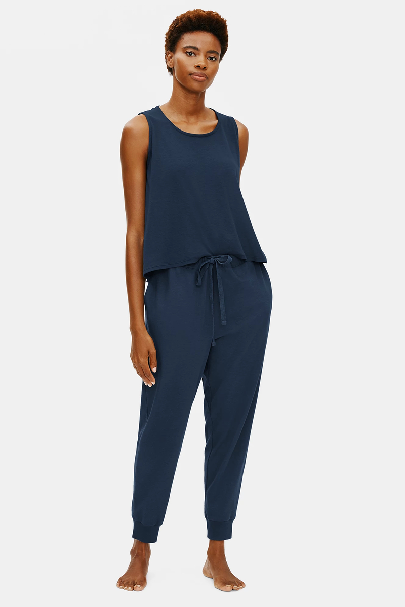 Organic Cotton Interlock U-Neck Sleep Tank - Eileen Fisher Outlet