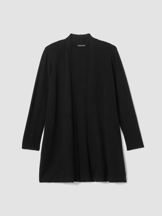 Fine MerinoCardigan in Regenerative Wool - Eileen Fisher Outlet