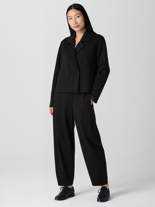 Washable Flex Ponte Short Blazer - Eileen Fisher Outlet
