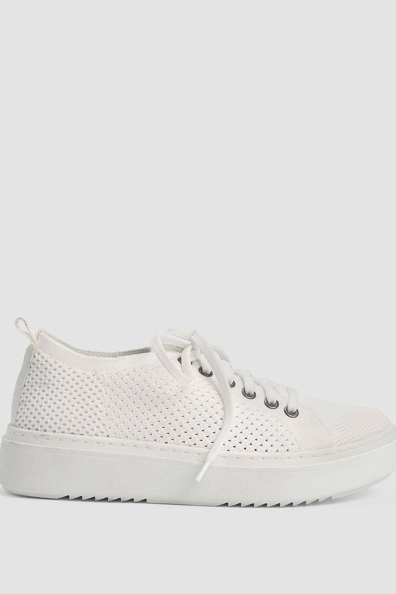 Penni Leather Wedge Sneaker - Eileen Fisher Outlet