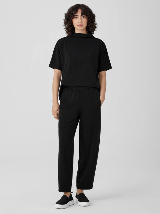 Pima Cotton Stretch Jersey Lantern Pant - Eileen Fisher Outlet