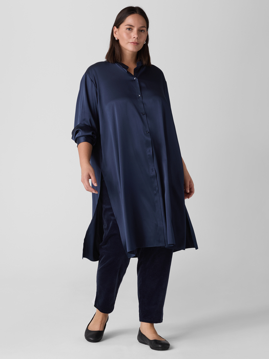 Organic Cotton Stretch Velveteen Slim Pant - Eileen Fisher Outlet