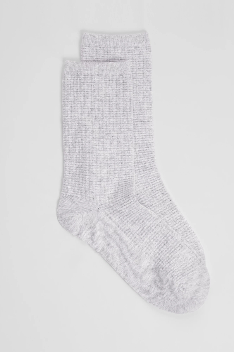 Cotton Trouser Sock 3-Pack - Eileen Fisher Outlet
