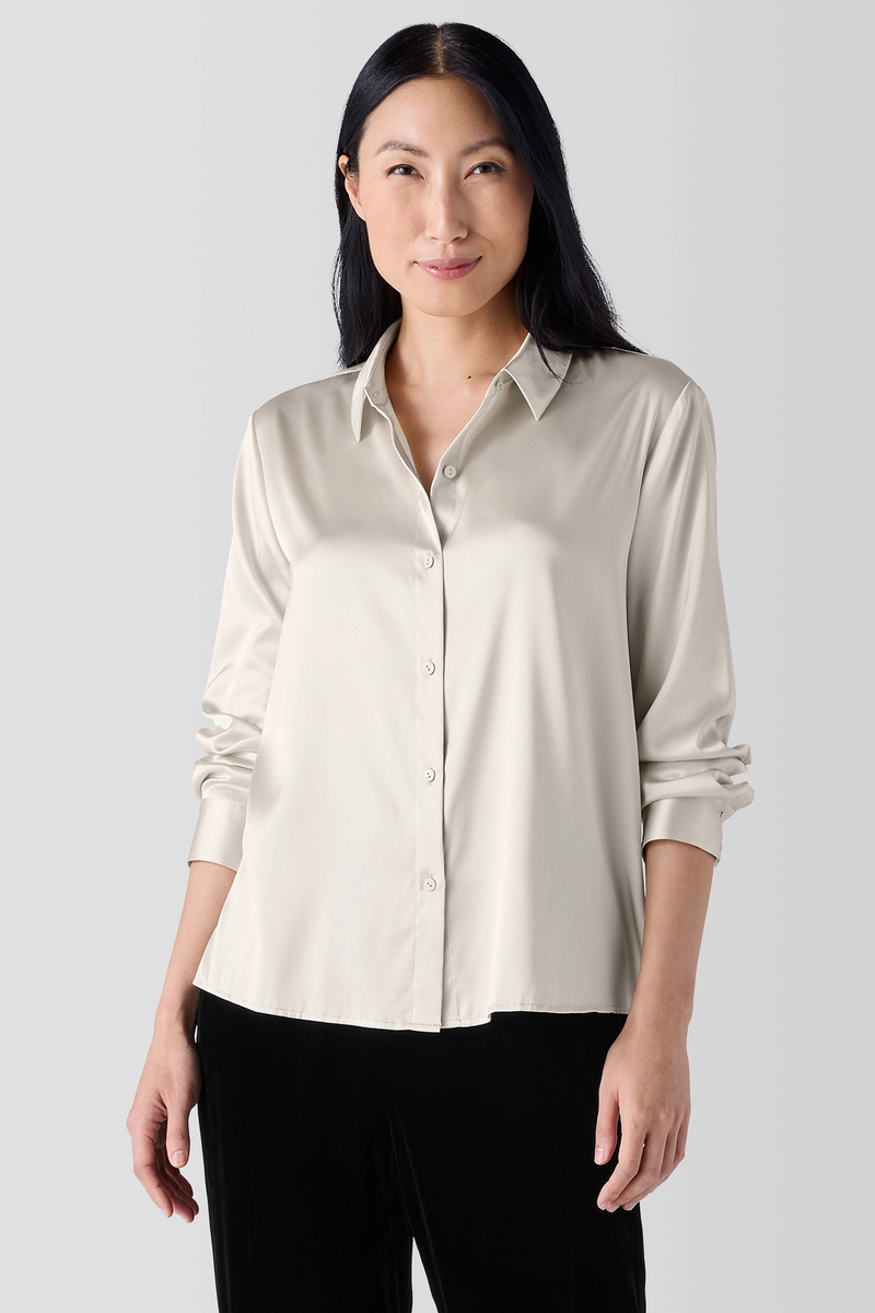 Organic Cotton Stretch Velveteen Pant - Eileen Fisher Outlet