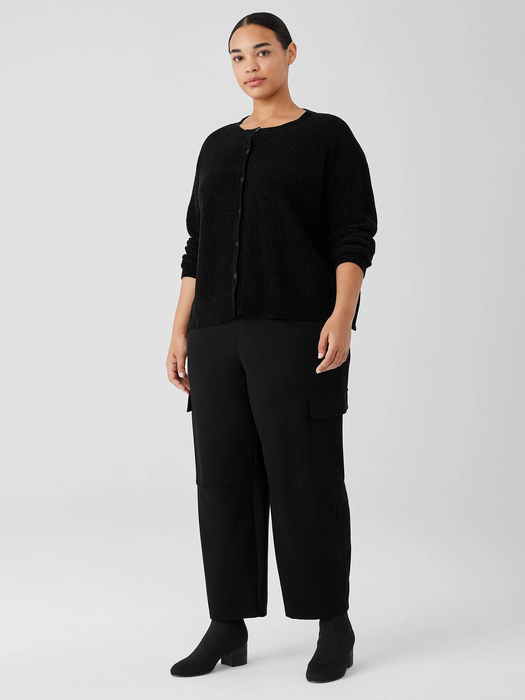 Washable Flex Ponte Cargo Lantern Pant - Eileen Fisher Outlet