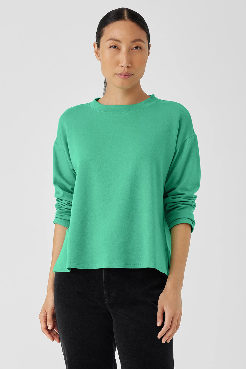 Cozy Brushed Terry Hug Slouchy Pant - Eileen Fisher Outlet