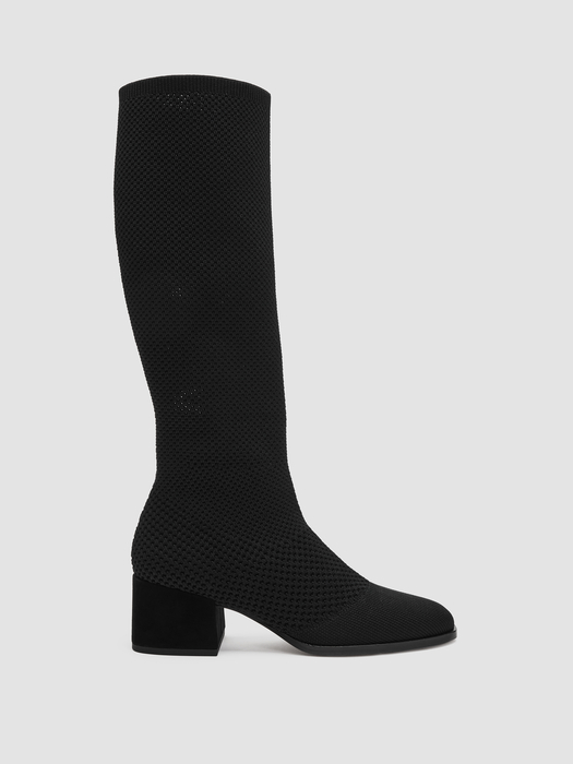 Paziz Crepe Recycled Stretch Knit Boot - Eileen Fisher Outlet