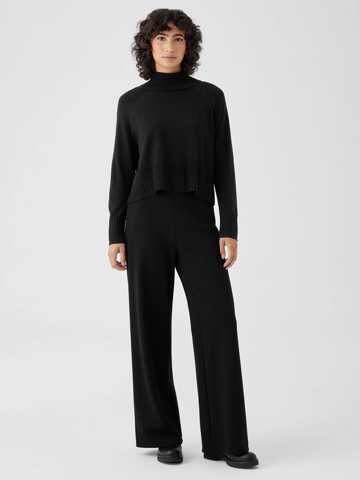 Washable Flex Ponte High-Waisted Pant - Eileen Fisher Outlet