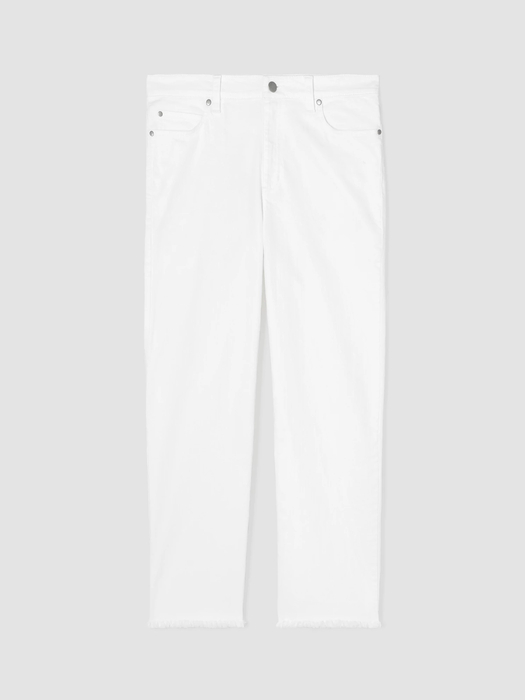 Organic Cotton Denim Straight Jean - Eileen Fisher Outlet