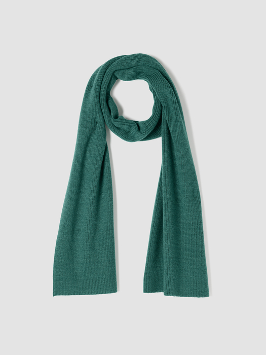 Merino Scarf in Regenerative Wool - Eileen Fisher Outlet