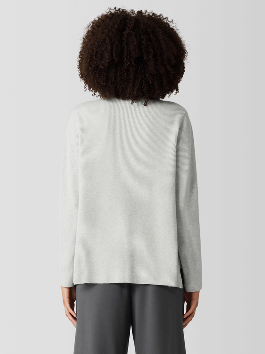 Italian Cashmere Funnel Neck Top - Eileen Fisher Outlet