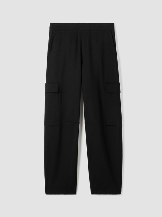 Washable Flex Ponte Cargo Lantern Pant - Eileen Fisher Outlet