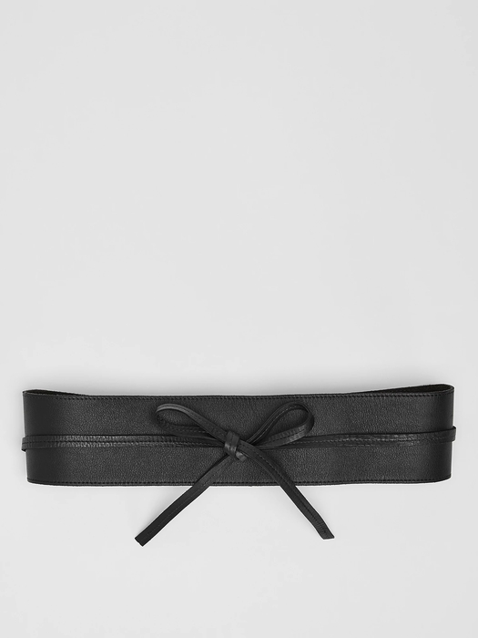 Buttery Leather Wrap Belt - Eileen Fisher Outlet