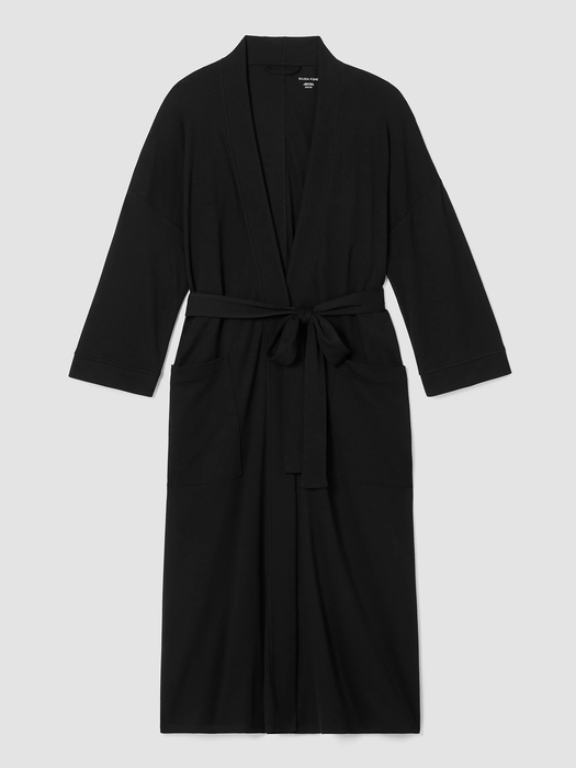 Organic Cotton Interlock Sleep Robe - Eileen Fisher Outlet