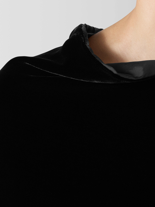 Velvet Poncho | Eileen Fisher Outlet - Eileen Fisher Outlet