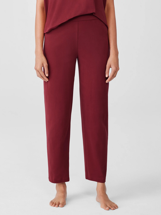 Organic Cotton Interlock Lantern Sleep Pant - Eileen Fisher Outlet