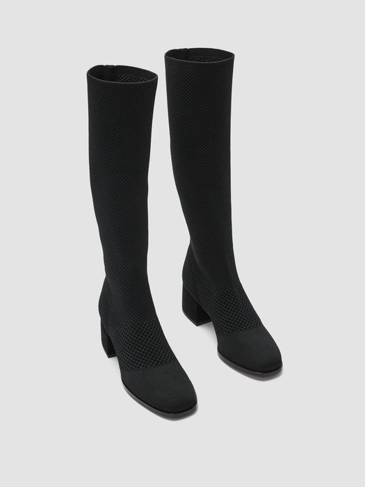 Paziz Crepe Recycled Stretch Knit Boot - Eileen Fisher Outlet