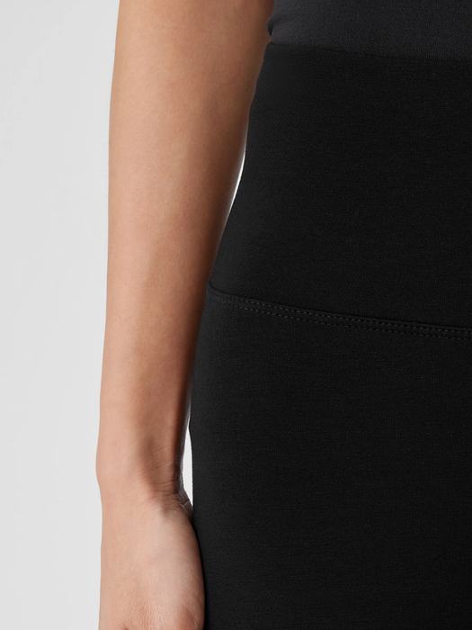 Stretch Jersey Knit Leggings - Eileen Fisher Outlet