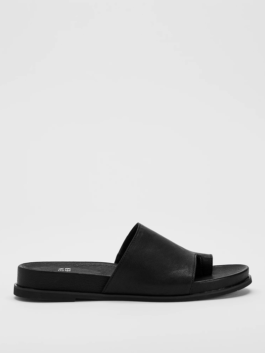 Digit Leather Slide Sandal - Eileen Fisher Outlet