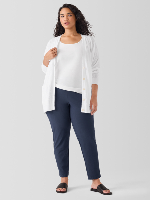 Washable Stretch Crepe Pant - Eileen Fisher Outlet
