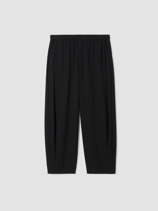 Silk Georgette Crepe Lantern Pant - Eileen Fisher Outlet