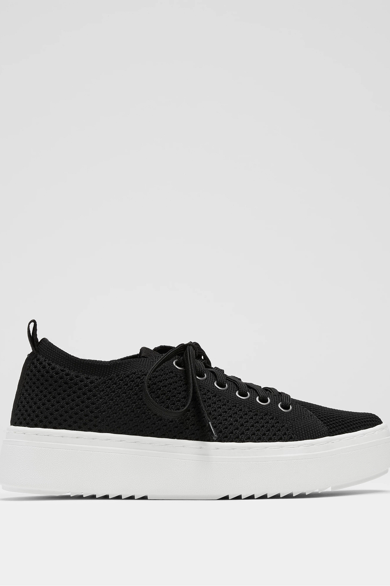 Penni Leather Wedge Sneaker - Eileen Fisher Outlet