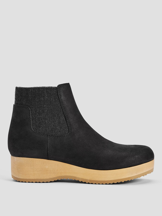 Words Oiled Nubuck Clog Bootie - Eileen Fisher Outlet