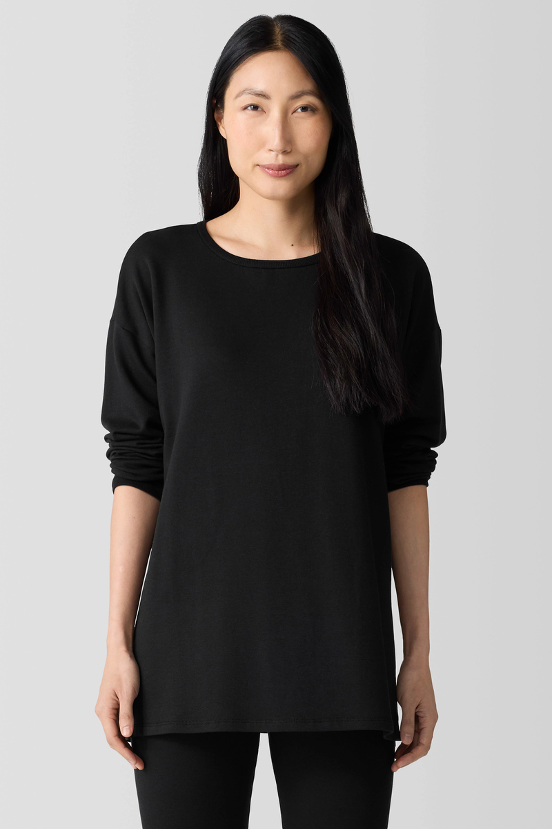 Cozy Brushed Terry Hug High-Waisted Leggings - Eileen Fisher Outlet