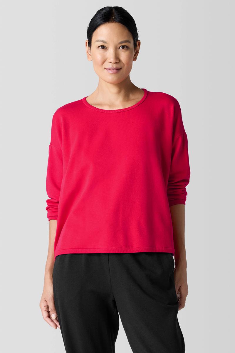 Cozy Brushed Terry Hug Cargo Pant - Eileen Fisher Outlet