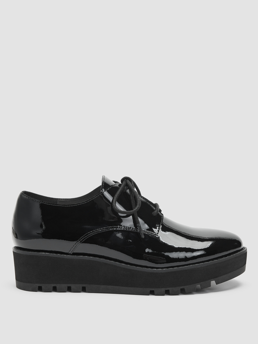 Eddy Patent Leather Platform Oxford - Eileen Fisher Outlet