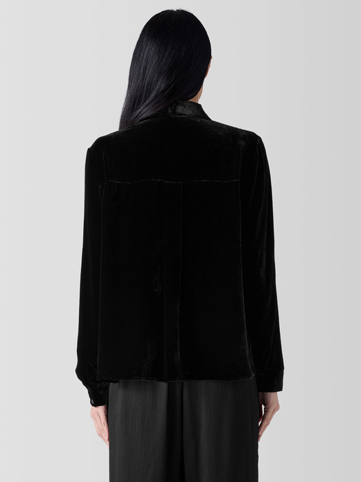 Velvet Classic Collar Shirt - Eileen Fisher Outlet