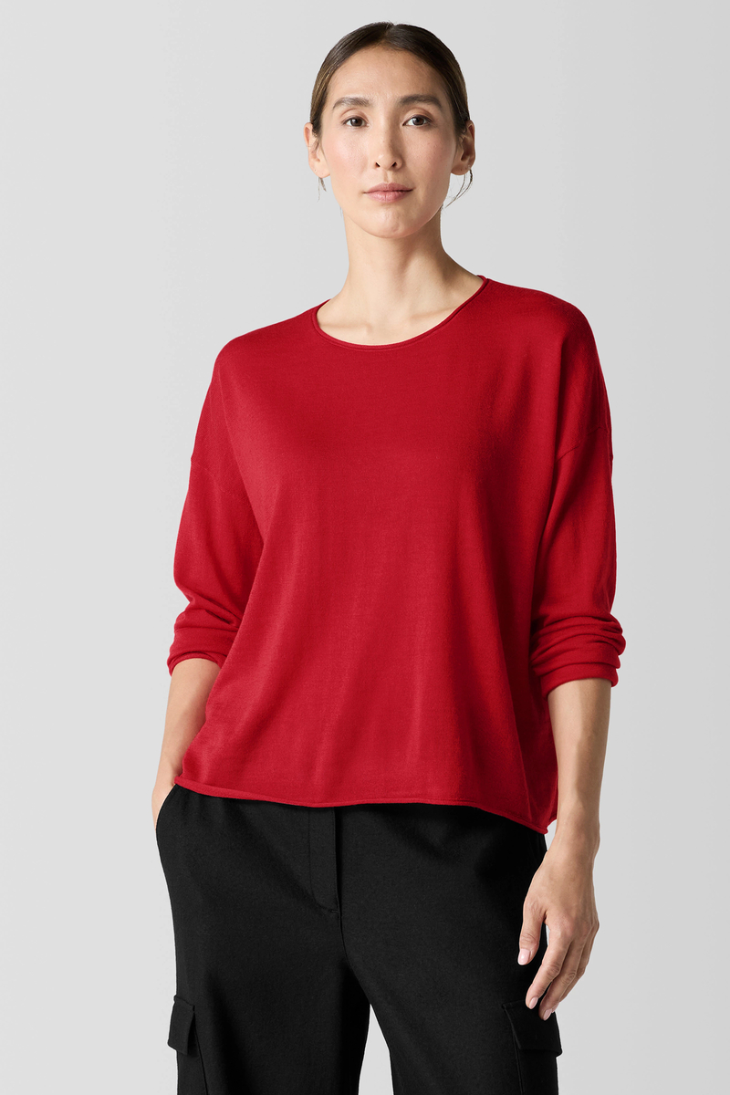 Washable Flex Ponte Straight Pant - Eileen Fisher Outlet