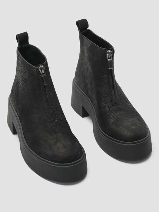 Orion Oiled Nubuck Wedge Bootie - Eileen Fisher Outlet