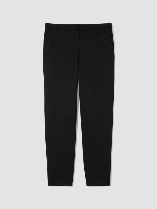 Washable Flex Ponte Tapered Trouser Pant - Eileen Fisher Outlet