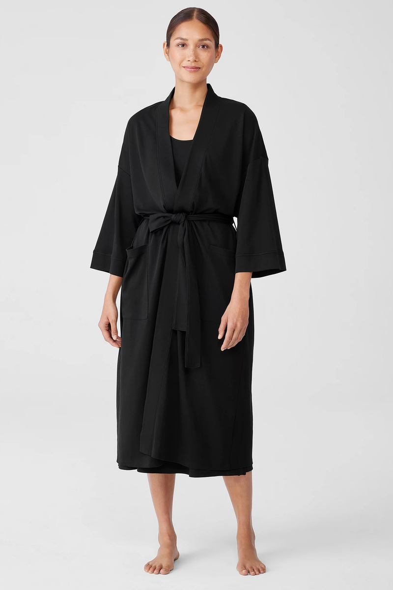 Organic Cotton Interlock Sleep Jumpsuit - Eileen Fisher Outlet