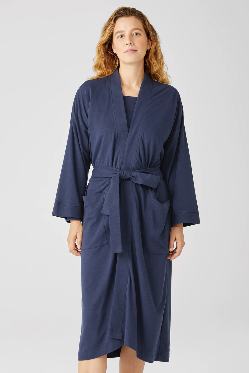 Organic Cotton Interlock Sleep Jumpsuit - Eileen Fisher Outlet