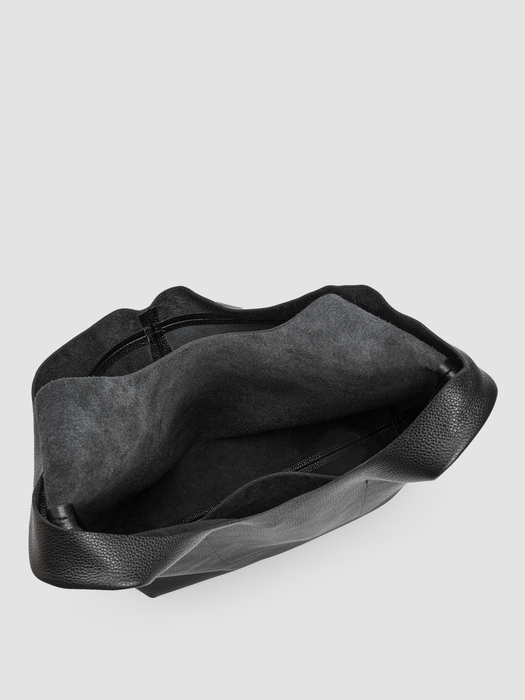 Textured Italian Leather Shopper Tote - Eileen Fisher Outlet