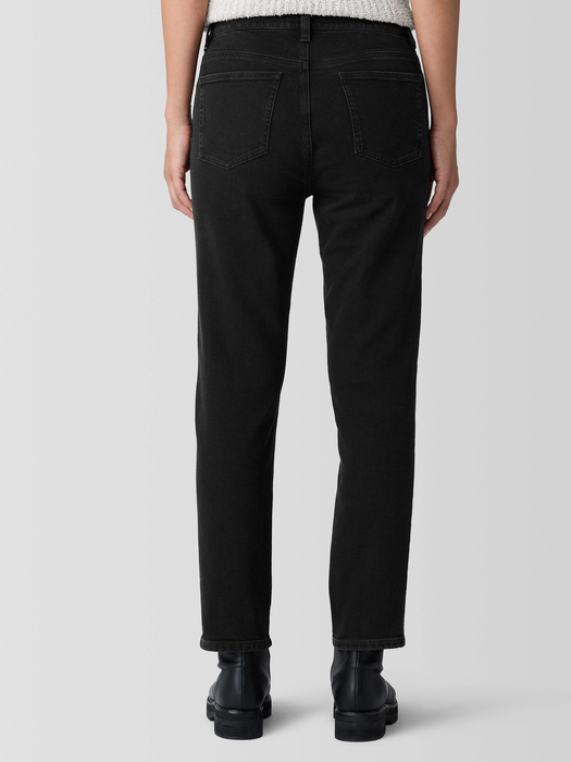 Cotton Stretch Denim Slim Jean - Eileen Fisher Outlet