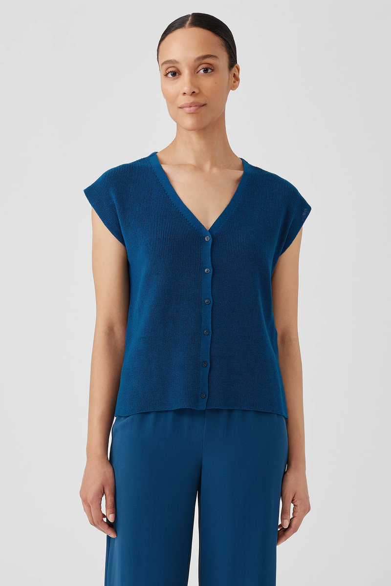 Silk Georgette Crepe Straight Pant - Eileen Fisher Outlet