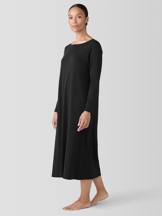 Organic Cotton Interlock Sleep Dress - Eileen Fisher Outlet