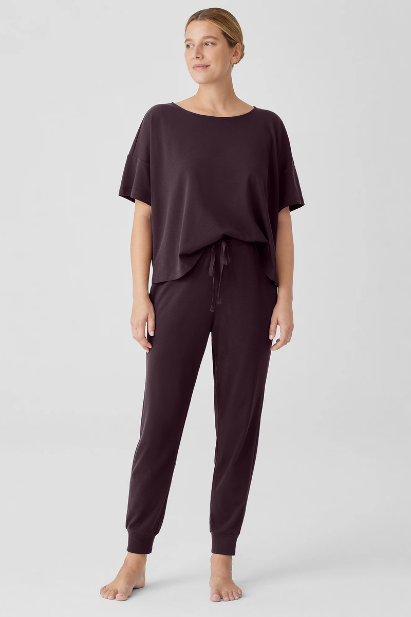 Organic Cotton Interlock Sleep Tee - Eileen Fisher Outlet