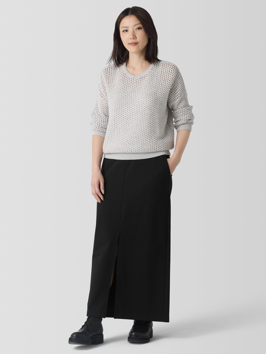 Washable Flex Ponte Skirt - Eileen Fisher Outlet