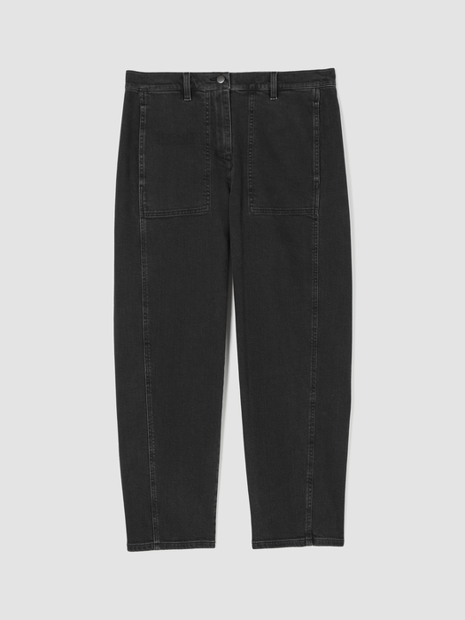 Cotton Stretch DenimLantern Jean - Eileen Fisher Outlet