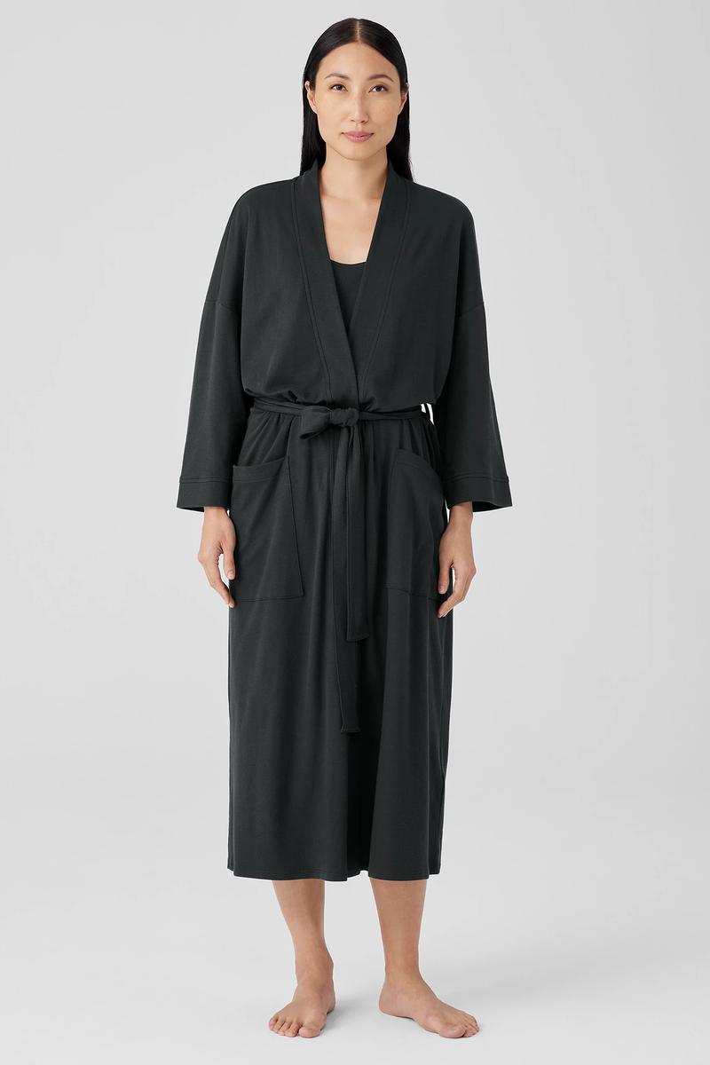 Organic Cotton Interlock Sleep Jumpsuit - Eileen Fisher Outlet