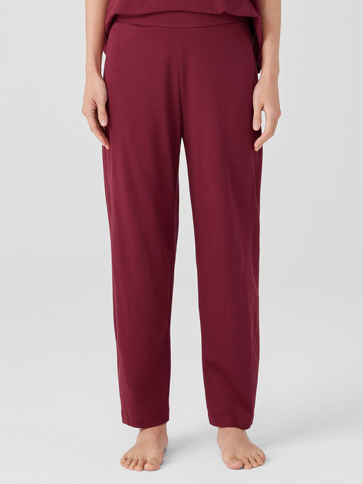 Organic Cotton Interlock Lantern Sleep Pant - Eileen Fisher Outlet