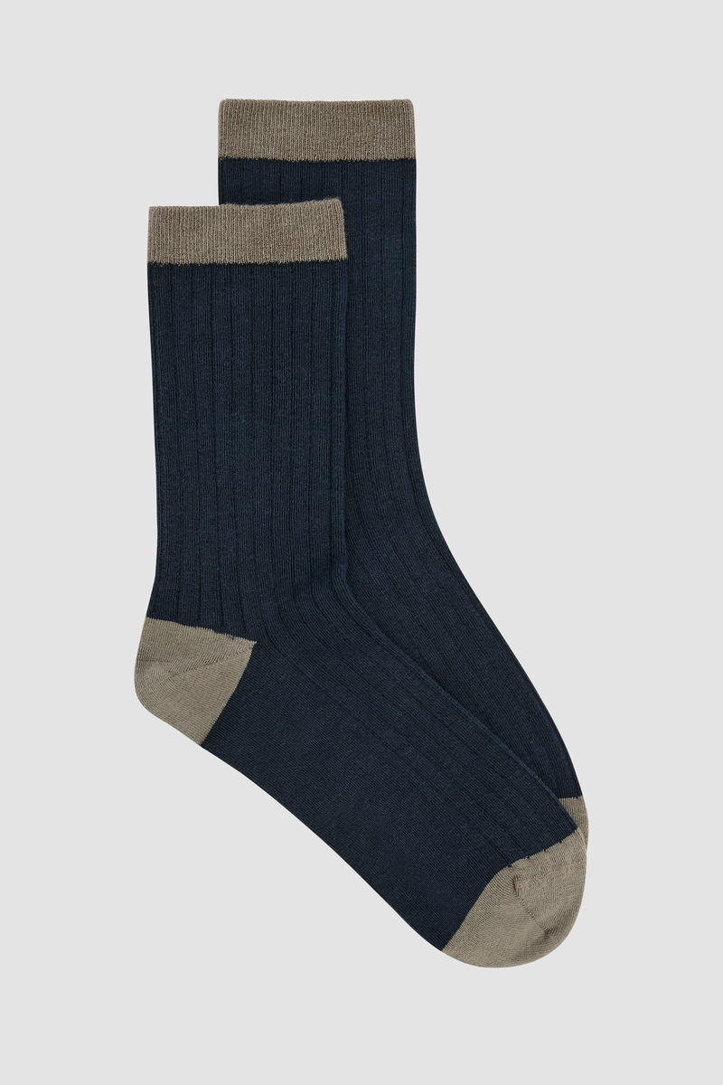 Cotton Waffle Crew Sock - Eileen Fisher Outlet